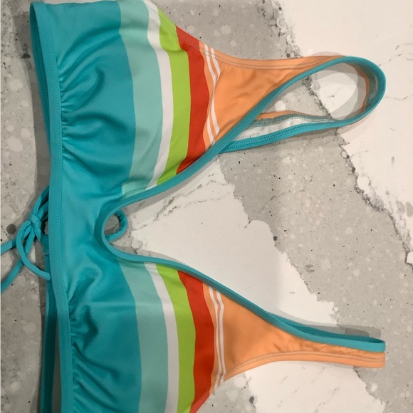 NWT Miley style top size S and Bikini bottom size XS in Cenote pattern - Picture 7 of 12